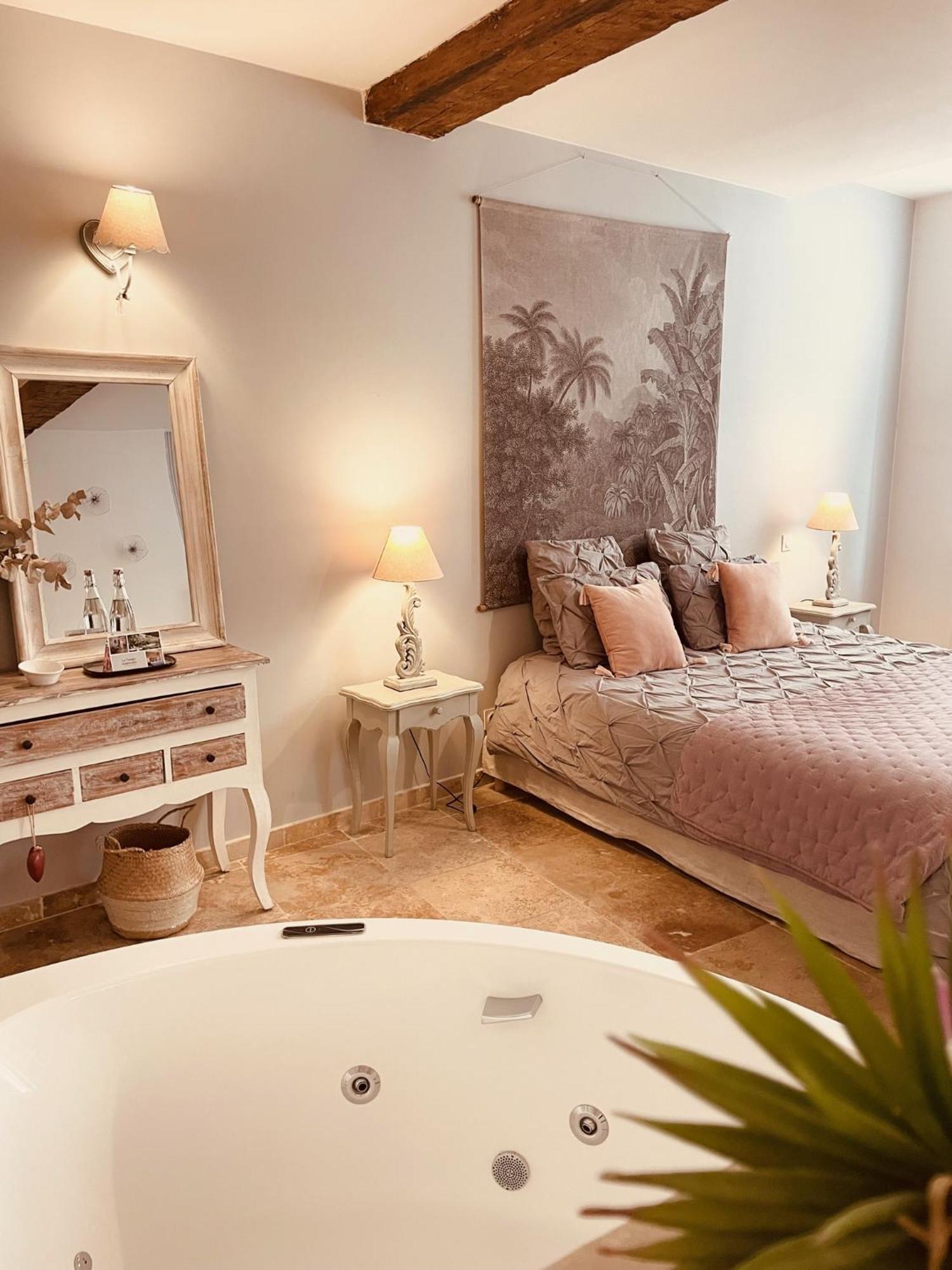B&B Temps Suspendu Provence Перн-ле-Фонтен Стая снимка